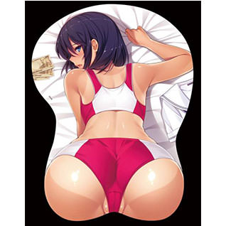 円交少女ゆっき レーシングウェアver. 等尻大マウスパッド